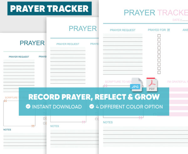 prayer tracker